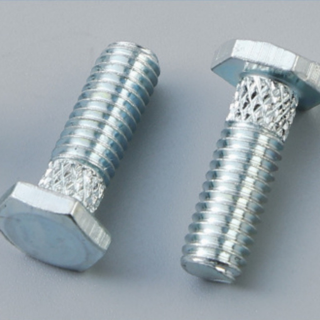 Boulon molet&eacute; Hexagonal externe, tige de vis &agrave; filetage externe Non standard, vis &agrave; filetage externe galvanis&eacute;e &agrave; haute r&eacute;sistance, personnalis&eacute;e